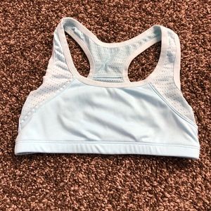 A sports bra